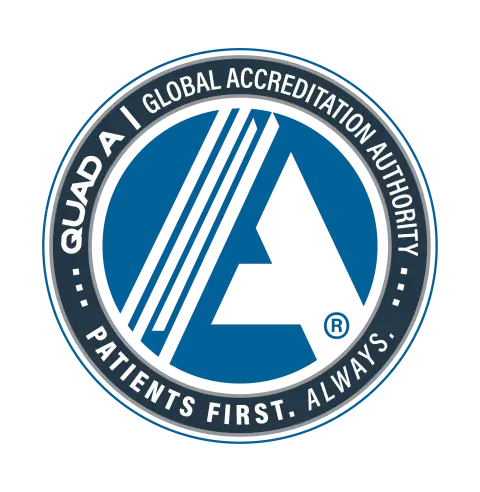 QUAD A (formerly AAAASF) accredited surgery suite